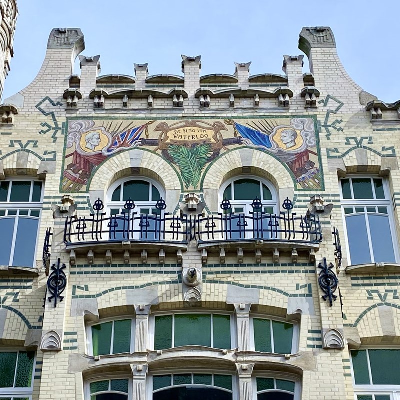 De Slag Van Waterloo Admirable Art Nouveau de-slag-van-waterloo-admirable-art-nouveau